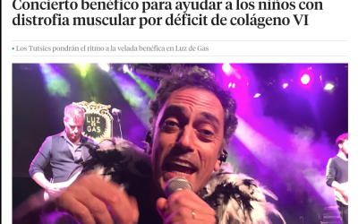 Concierto benéfico para ayudar a los niños con distrofia muscular por déficit de colágeno VI